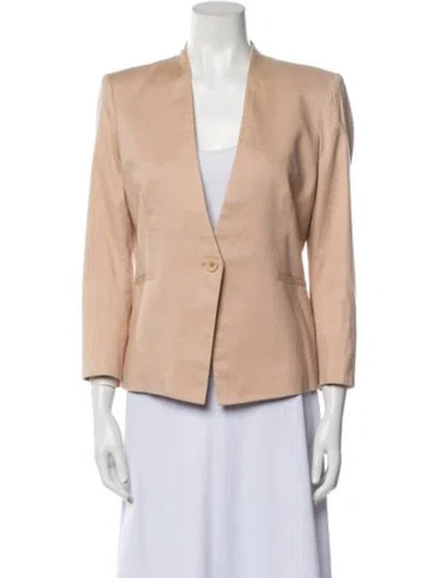 Pre-owned Helmut Lang Blazer In Pink