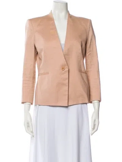 Pre-owned Helmut Lang Blazer In Pink