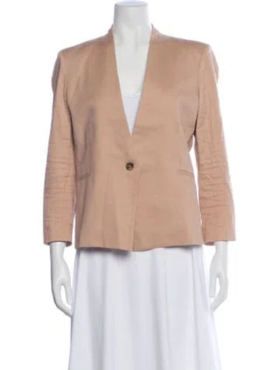 Pre-owned Helmut Lang Blazer In Pink