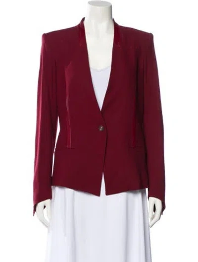 Pre-owned Helmut Lang Blazer In Red