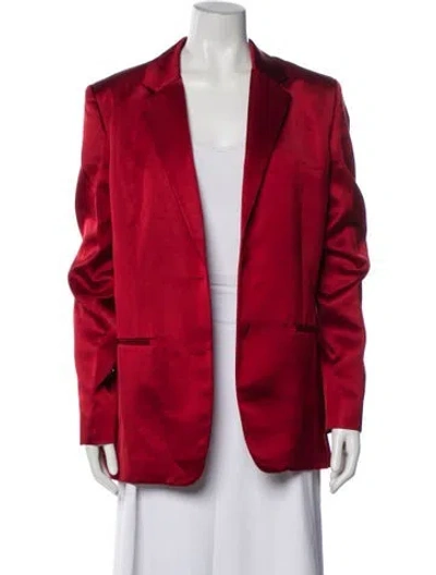 Pre-owned Helmut Lang Blazer In Red