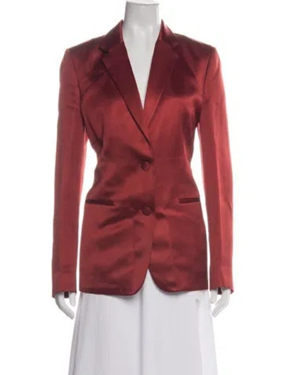 Pre-owned Helmut Lang Blazer In Red