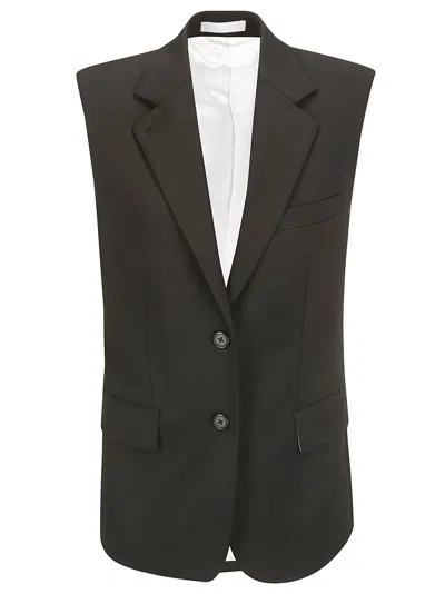 Helmut Lang Blazer Vest In Black