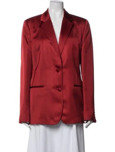 Pre-owned Helmut Lang Blazer W/ Tags In Red