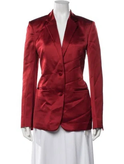 Pre-owned Helmut Lang Blazer W/ Tags In Red