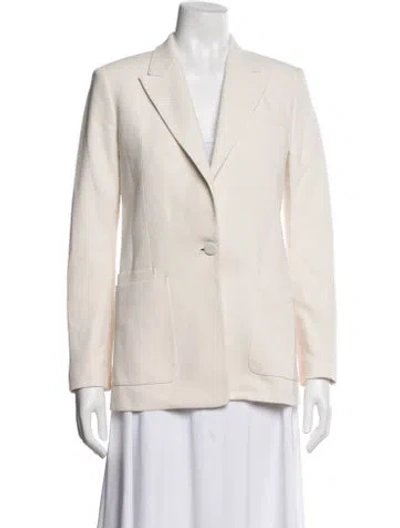 Pre-owned Helmut Lang Blazer In White