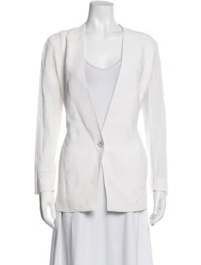 Pre-owned Helmut Lang Blazer In White