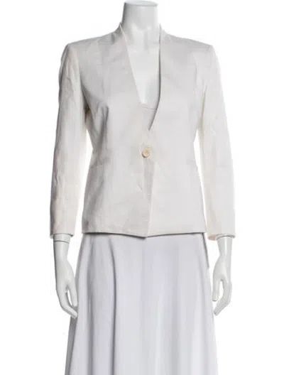 Pre-owned Helmut Lang Blazer In White