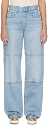 HELMUT LANG BLUE CARPENTER JEANS