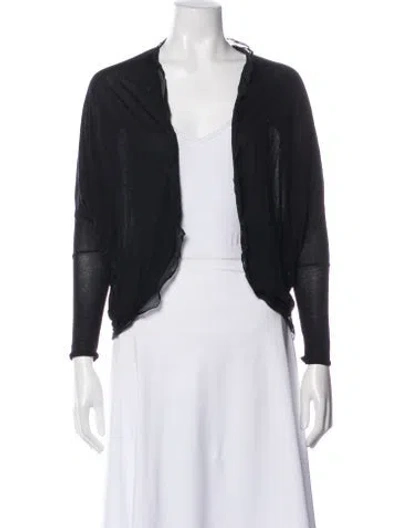 Pre-owned Helmut Lang Bolero In Black