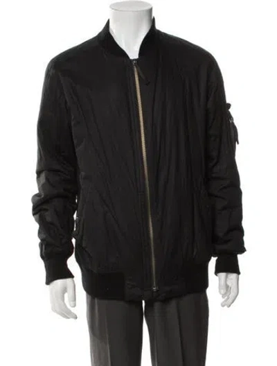 Pre-owned Helmut Lang Bomber Jacket In Black