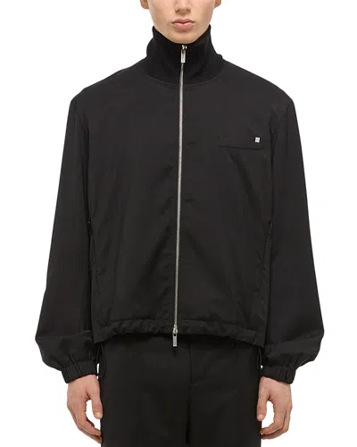 Helmut Lang Men's Wool Full-zip Bomber Jacket In Black