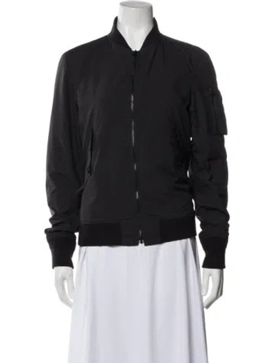 Pre-owned Helmut Lang Bomber Jacket In Blue