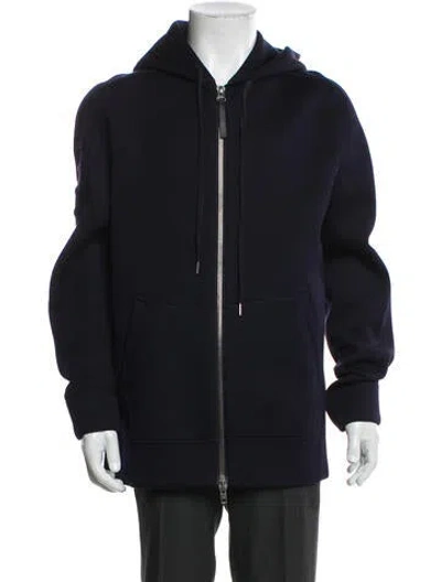 Pre-owned Helmut Lang Bomber Jacket In Blue