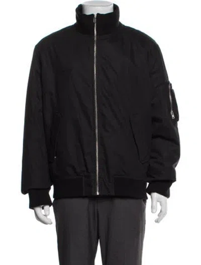 Pre-owned Helmut Lang Bomber Jacket In Blue