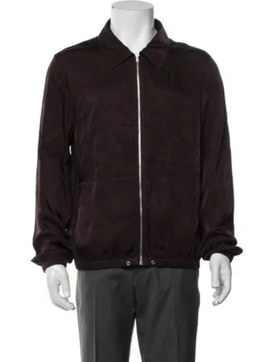 Pre-owned Helmut Lang Bomber Jacket In Brown