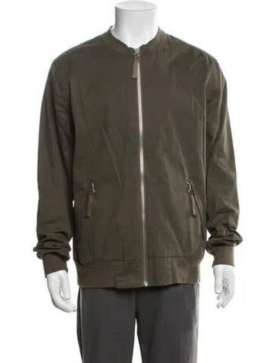 Pre-owned Helmut Lang Bomber Jacket In Green
