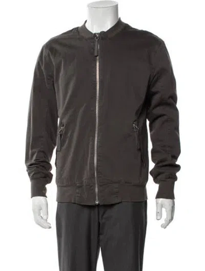 Pre-owned Helmut Lang Bomber Jacket In Grey