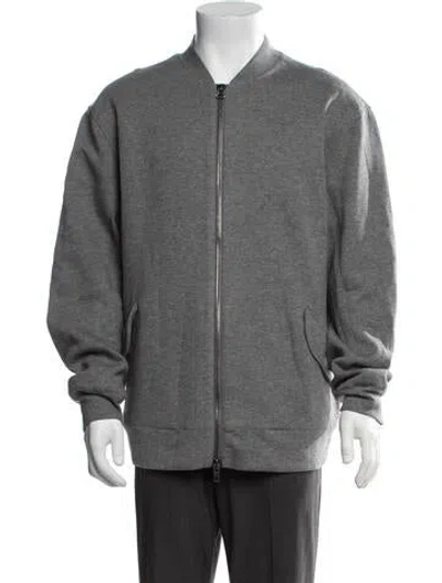 Pre-owned Helmut Lang Bomber Jacket In Grey