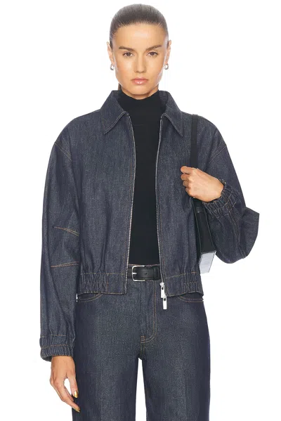 Helmut Lang Indigo Apex Denim Jacket In Raw Indigo