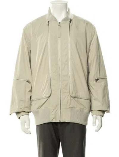 Pre-owned Helmut Lang Bomber Jacket In Neutrals