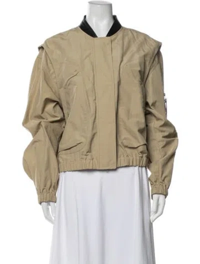 Pre-owned Helmut Lang Bomber Jacket In Neutrals