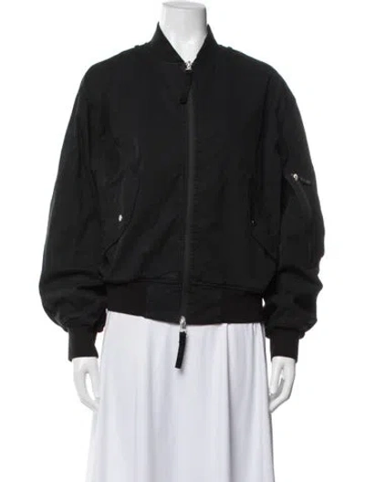 Pre-owned Helmut Lang Bomber Jacket W/ Tags In Blue