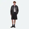 Helmut Lang Bonded Leather Jacket In Black