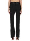 Helmut Lang Tailored Black Bootcut Pants