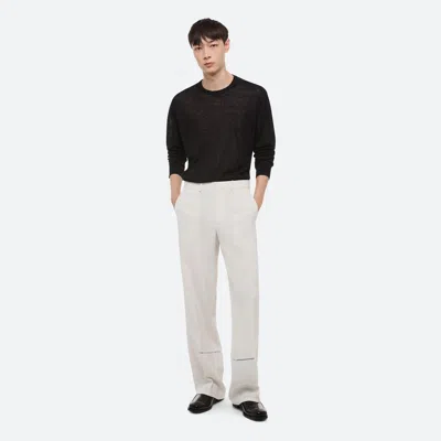 Helmut Lang Border Carpenter Trousers In Antique White