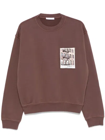 HELMUT LANG BROOKLYN-POSTCARD SWEATSHIRT