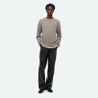 Helmut Lang Brushed Crewneck In Gray