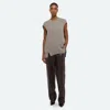 Helmut Lang Brushed Sweater Vest In Gray