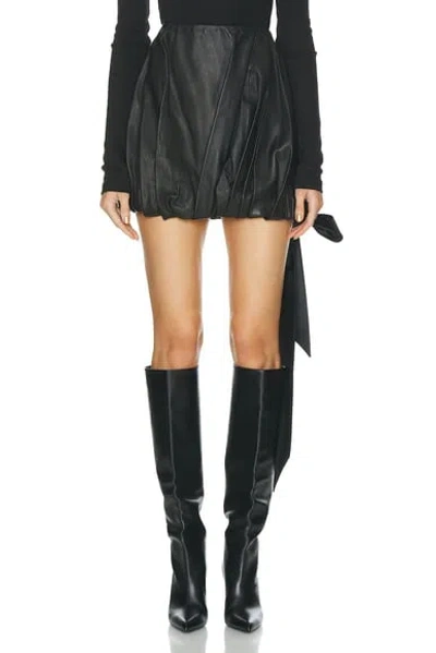 Helmut Lang Bubble Skirt In Black