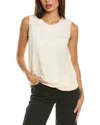 Helmut Lang Bubble Cotton Tank Top In White