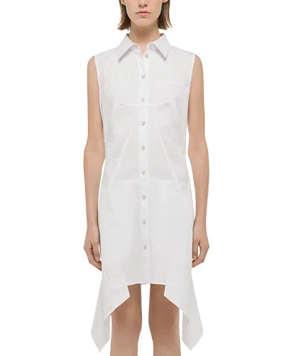 HELMUT LANG BUSTIER SHIRT DRESS