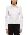 Helmut Lang Bustier Shirt In White