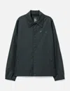 Helmut Lang Button Down Nylon Jacket In Black
