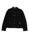 Helmut Lang Button-fastening Flap-pocket Overshirt In Black