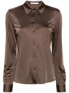 Helmut Lang Button-up Shirt In Brown