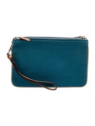 Pre-owned Helmut Lang Canvas Crossbody Bag In Blue