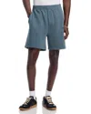 Helmut Lang Capsule Pull On 6 Shorts In Slate Blue