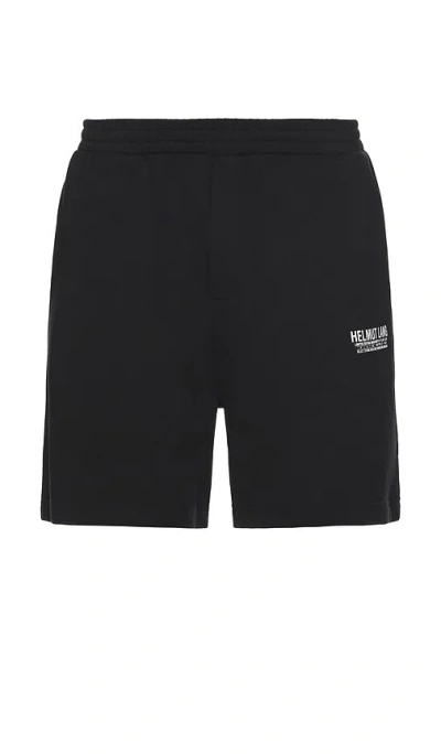 Helmut Lang Shorts With Logo In Black