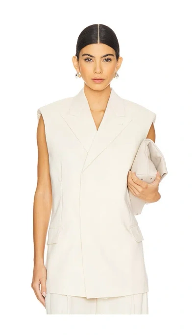Helmut Lang Car Blazer In Beige