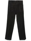 Helmut Lang Wool Bootcut Pants Black In Black