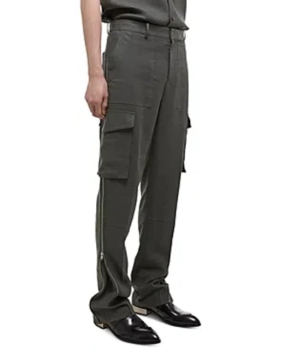 Helmut Lang Cargo Carpenter Pants In Graphite