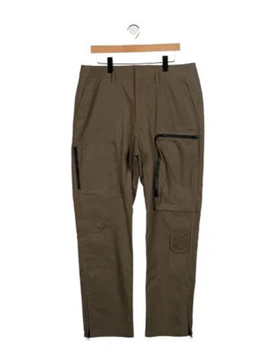 Pre-owned Helmut Lang Cargo Pants In Green