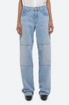 Helmut Lang Carpenter Hoch Sitzende Jeans Mit Geradem Bein In Ausgewaschener Optik