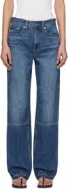 Helmut Lang Carpenter Jeans In Blue