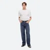 Helmut Lang Carpenter Jeans In Dk Tinted Indigo